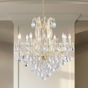 Modern Gold Crystal Chandelier Lighting - Luxury Maria Theresa Chandeliers