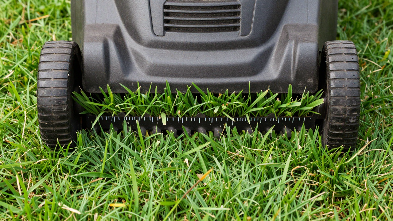 Lawn mowing height for different grass types